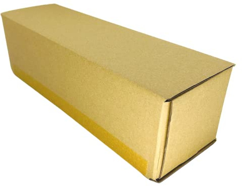 Versandschachtel Kartons Verpackung Box Schachtel 380 x 120 x 120 mm Flaschenkarton in braun dimapax (100)