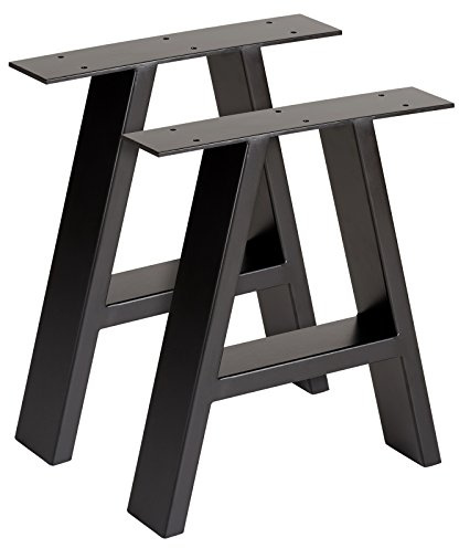 Hartleys Industrial A Frame Table Legs - Choice of Size and Colour