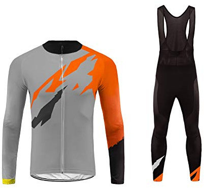 UGLY FROG Winter Langarm Fahrradtrikot Set Winter Fleece Thermische Fahrradbekleidung 3D Gepolsterte Hosen