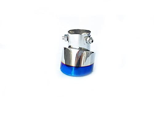 Auspuffendrohre Für Smart 453 451 2015-2021 Auto-Exterieur-Zubehör Auto-Auspuff-Hinterrohre Edelstahl-Dekoration Endrohre (Farbe : 1)