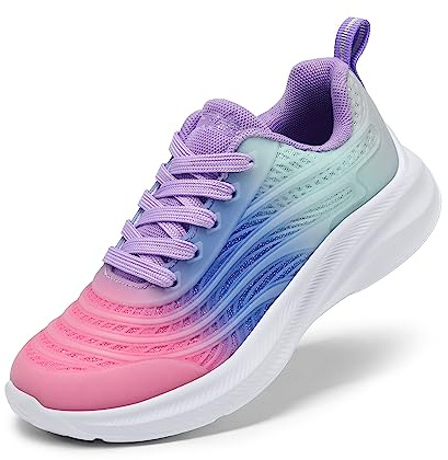DREAM PAIRS Turnschuhe Kinder Sportschuhe | Mädchen Jungen Sneaker Hallenschuhe Atmungsaktiv Laufschuhe Outdoor Schnüren Tennisschuhe