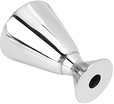 Topyond Jigger De Cóctel De Barra para Coctelería, Jigger De Medición De Acero Inoxidable Engrosado Single Head Wine Cup Tick Marks