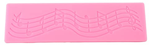 Music Note Fond, Soap Crayon Mould, Fond Mat, Silicone Candy for Cake Decoration