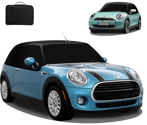 MaxEarn Media funda de coche para BMW Mini Cooper Cabrio Convertible R52 R57 F57 2005-2023, tela Oxford 600D, cubierta protectora de techo suave a medida, opaca, resistente a la intemperie