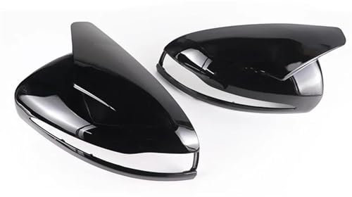 YOUKEJNM Auto Spiegelkappen Seitenspiegelkappen Ersetzen Für W205 W222 W213 W238 Für X205 X253 C217 W463 C253 W253 Für CS Für GLC EG-Klasse Für AMG Rückspiegelgehäuse(Black-2)