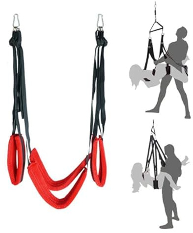 Sex Chair Love Swing Sex Toy for Couples Adults BDSM Sex Swing Sling Sex Swing Restraints Bedroom Fun Sex Slave Love Slings for Adult with Adjustable Straps, Bondage Restraints for Adult Sex Toys