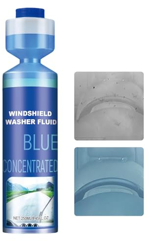 Detergente per parabrezza, 250 ml, detergente per vetri – Detergente per vetri contro la pellicola di olio, residui d'acqua