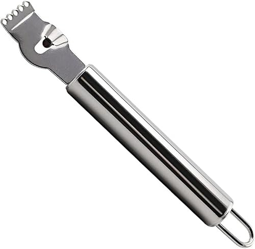 Stainless Steel Lemon Zester Grater with Channel Knife and Hanging Loop Lemon Orange Citrus Zester Grater Grips Kitchen Tool Practical Processed Graters, Peelers and Slicers