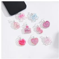 9PCS Dust Plug Charm for iPhone 11 12 13 14 Cute Dust Protector Covers for AirPods Book Lover Theme Charms Gift for All Lightning Port Devices (Style-3)