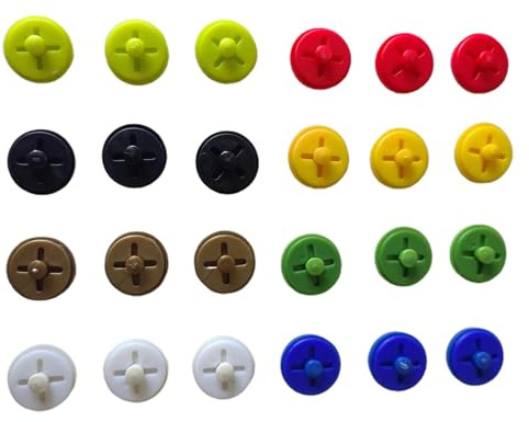 Whnbuij Tavole numeriche di partenza per corridori, clip per numero di partenza | clip per salone, 12 pezzi/24 pezzi, calamite per corsa – accessorio per corsa, kit di montaggio, clip per danza, sci