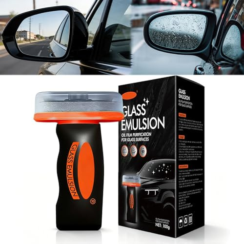 Clearvision Glass Cleaner, Clear Vision Oil Film Cleaning Brush,Clear Vision Oil Film Cleaning Brush,Sigillatura parabrezza auto, vetro emulsion Oil Film Cleaner,Filtro olio per vetri auto