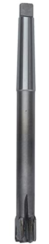 Taper Shank Reamer Cemented Carbide Machine Reamer, 20mm H8 Precision Milling Cutting Tool for Cast Iron, Stainless Steel & Alloy Steel, Integral One - Piece Design with 6 Flutes