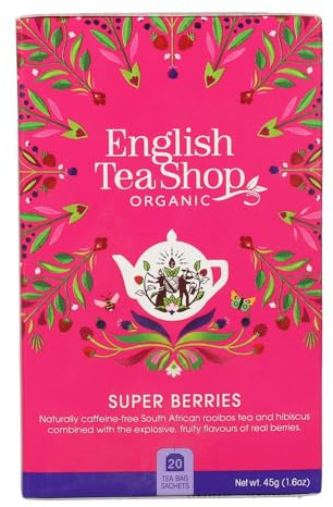 Tisana biologica di Ibisco con fragole, mirtilli e lamponi
