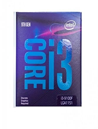 Micro INTEL Core I3-9100F 3,60/4,20GHZ LGA1151 9AGEN C/Ventilateur Box