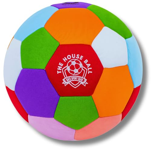 The House Ball - Soft and Safe Indoor Football Size 4 - Created for Home and Yard - Fun Football Gift