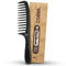 Nimxy Black Wide Tooth Comb for Curls 1 Pc - Curl Comb with Comfortable Handle for Detangling Medium to Long Wet and Wavy Hair - hairdressing & Styling