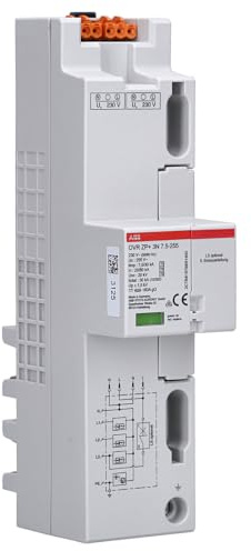 OVR ZP+ 3N 7.5-255 | 230/400 V, 7,5 kA je Pol, 30 kA gesamt, ohne Sicherungsautomat, Funktionsanzeige, SPD – 2CTB815799R1600