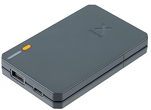 Xtorm 12W Essential Power Bank - 5000mAh - Blau Schnellladung 2 Anschlüsse Kompatibel mit Smartphone und Tablet