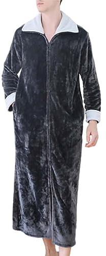 MJGkhiy Vestaglia Pile Donna Invernale Curvy Manica Lunga Fleece Accappatoio Vestaglie Cotone Con Cintura Taglie Forti Peluche Indumenti Da Notte Loungewear Peluche Accappatoio