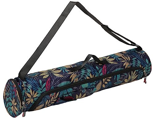 Yardwe Große Yoga Matte Tasche Aus Leichtem Oxford-Material Mit Reißverschluss Und Verstellbarem Schultergurt Langlebige Sporttasche Für Yoga Und Vielseitige Aufbewahrung Im Fitness