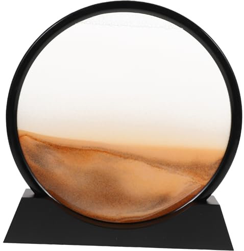 IMIKEYA Art Sable Mouvement Liquide Décoration De Table Pour Maison Et Bureau Images De Sable Dynamique Sablier Art Mural