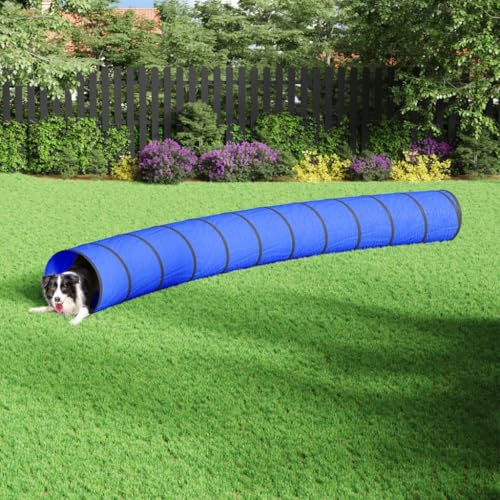 Generico Tunnel per Cani Blu Ø 55x500 cm in Poliestere,Giochi e Giocattoli,Attrezzatura Gioco per Esterni,Tende e Tunnel giocattolo-172191