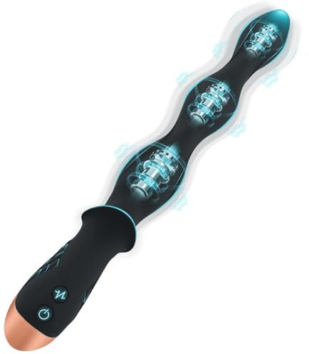 Vibradorador Bolas Anales Estimulador de Próstata Plug Anal Consoladores