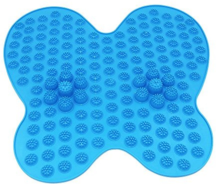 UCTOP STORE Futzuki Waschbare Fußmassage-Reflexzonen-Matte, Akupressurmatte, therapeutische Reflexzonenmatte für schmerzende und müde Füße, Schmerzlinderung, über 2800 Reflexzonenpunkte