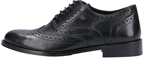 Hush Puppies HPW1000-131-1 Mujer Zapatos de Cordones Brogue, Negro (Black Black), 40 EU