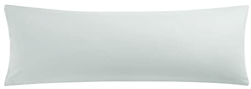 PiccoCasa Kissenbezug 50x150cm Kissenbezüge Kopfkissenbezug lang mit Hotelverschluss aus Mikrofaser Seitenschläferkissen Bezug Body Pillow Cover Hellgrau