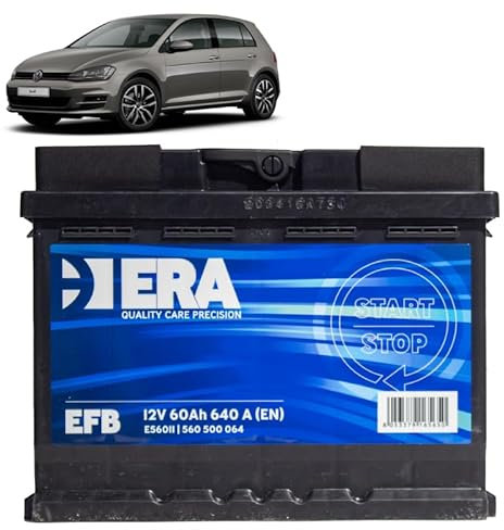 Batteria 60Ah EFB per Volkswagen Golf VII 1.2 1.4 1.5 1.6 Tsi benzina 2012-2021