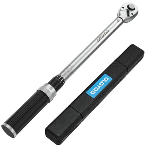 GOYOJO Chiave Dinamometrica 1/2'', 50-350 Nm Chiavi Dinamometriche con Testa a Cricchetto 72 Denti, Precisione Errore ±3%, Chiave Dinamometrica per Auto, Camion, Trattore