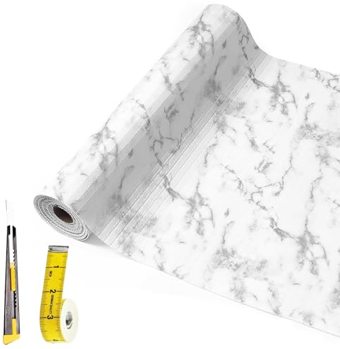 Vellivar Drawer Liners Kitchen Cupboard Non Slip, Kitchen Drawer Liner Shelf Liners for Kitchen Cupboards, Fridge Liners for Shelves, 12''×118'' Bedroom Drawer Liners Kitchen Cabinet Liner with Kife and Measure