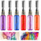 6 Farben Sofort Haarfarbe Farbstoff Temporäre Haar Wimperntusche für Mädchen & Frauen, Waschbar Haarfarbe Kreide Regenbogen Haar Wimperntusche für Geburtstag Cosplay DIY