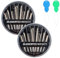 TIESOME Nähnadeln Set, 60 Stück Nadeln mit großem Öhr, Handnadeln, Stopfnadeln, Sticknadeln für Hand Nähen Handwerk, inklusive 2 Stück Nadeleinfädler, 3cm-5.1cm(Schwarz)