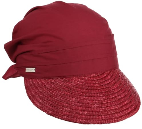 Seeberger Damen Sonnenhut Stroh-/Stoffcap Einfarbig