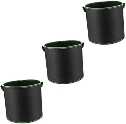 ibasenice 1 Set Borsa Per La Coltivazione Kit Giardinaggio Kit Da Giardinaggio Piante Di Pomodoro Fioriera Vegetale Sacchetto Per Piantare Con Manico Sacchi Per Piantare Non Tessuti 3 Pezzi