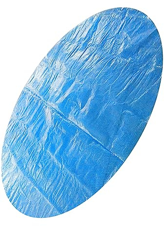 TOYANDONA Bâche Solaire Piscine Ronde avec Isolation Thermique Étanche et Pliable Couverture pour Piscine Garçon Fille Protection Poussière et Pluie