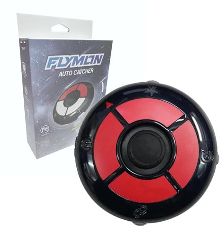 MEGACOM Flymon 2-i-1 AR Game Auto Catcher med fjärrstyrd joystick, kompatibel med GO/MH Now/Pikmin Bloom, virtuellt GPS-simuleringsverktyg för iOS – svart