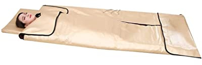 Sauna Heating Blanket, 3 Zones Slimming Portable Far Infrared Body Shaper for Weight Loss and Spa Sweat Steaming