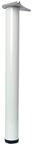 870mm WHITE Adjustable Kitchen Worktop/Unit/Breakfast Bar/Desk Table Leg Support 60mm Diameter …