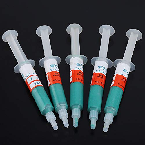 5 St/Set Diamantslipning, Diamant Polierpaste Metall 8000 Diamantpasta Polerpasta Lapping Compound Slippasta Nål Tube W1.0# 8000 (W7 (1500 mesh finpolering))