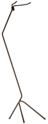 Soporte de Suelo trípode Estrecho para jarrón y ánforas PIE504 (42/52 x 22 x 22cm) (Óxido)