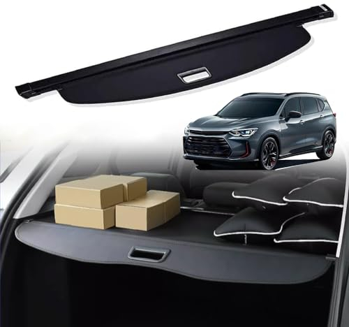 Auto Einziehbarer Laderaumabdeckung Kofferraum für C.h.e.v.r.o.l.e.t Orlando 2019 2020, Schwarz Schutz Der Privatsphäre Abdeckung Hutablage Cargo Cover, Ausziehbar Kofferraumabdeckung Rollo