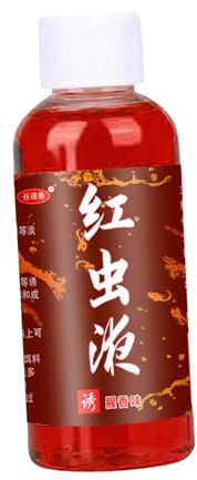 tuwiwol Esca liquida durevole per pesci Formula duratura per la pesca di liquidi a forma di verme per pesci d'acqua Per dolce miscelati sicuri ed ecologici, Stile B