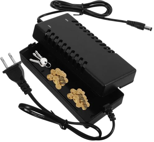 Lexsyn Escondite secreto, distracción segura - Contenedores secretos ocultos de Stash, Organizador Antirrobo, Estuche Tipo Cargador, Caja Multiusos Para Viaje Y Equipaje