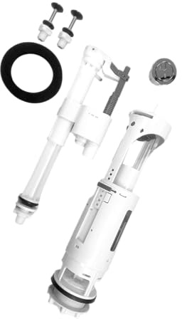 Gala Mecanismo G5046900– Mecanismo completo de doble descarga Alimentación inferior++ BTW. Compatible con inodoros Gala BTW y de otras marcas. Fácil instalación