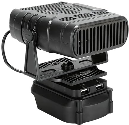 Riscaldatore Di auto- Ventola Ceramica Portatile ABS, Scaldabarie Di autoCompatte, Dispositivo Automatico A Riscaldamento Rapido | Riscaldatore Di autoPer Sedile Anteriore, Defrost Del Parabrezza,