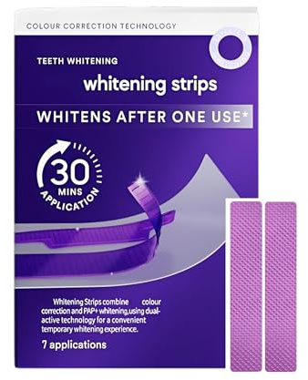 IPNSDON 2 cajas Tiras para blanquear los dientes, tiras de blanqueamiento dientes morados 14 tratamientos, esmalte seguro, blanqueadoras desde el interior hacia afuera