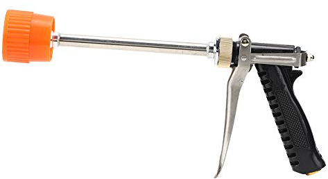 Haofy Pistola Pulverizadora de Agua de Alta Presión con Boquilla de Manguera Resistente DN10 G3/8 con Varilla Larga